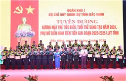 Tuyên dương gương mặt trẻ tiêu biểu, tuổi trẻ sáng tạo và phụ nữ điển hình tiên tiến